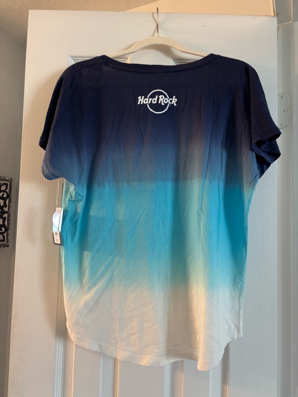 Oracle Red Bull Racing Ombre Tee - Blue to White - Picture 3 of 5